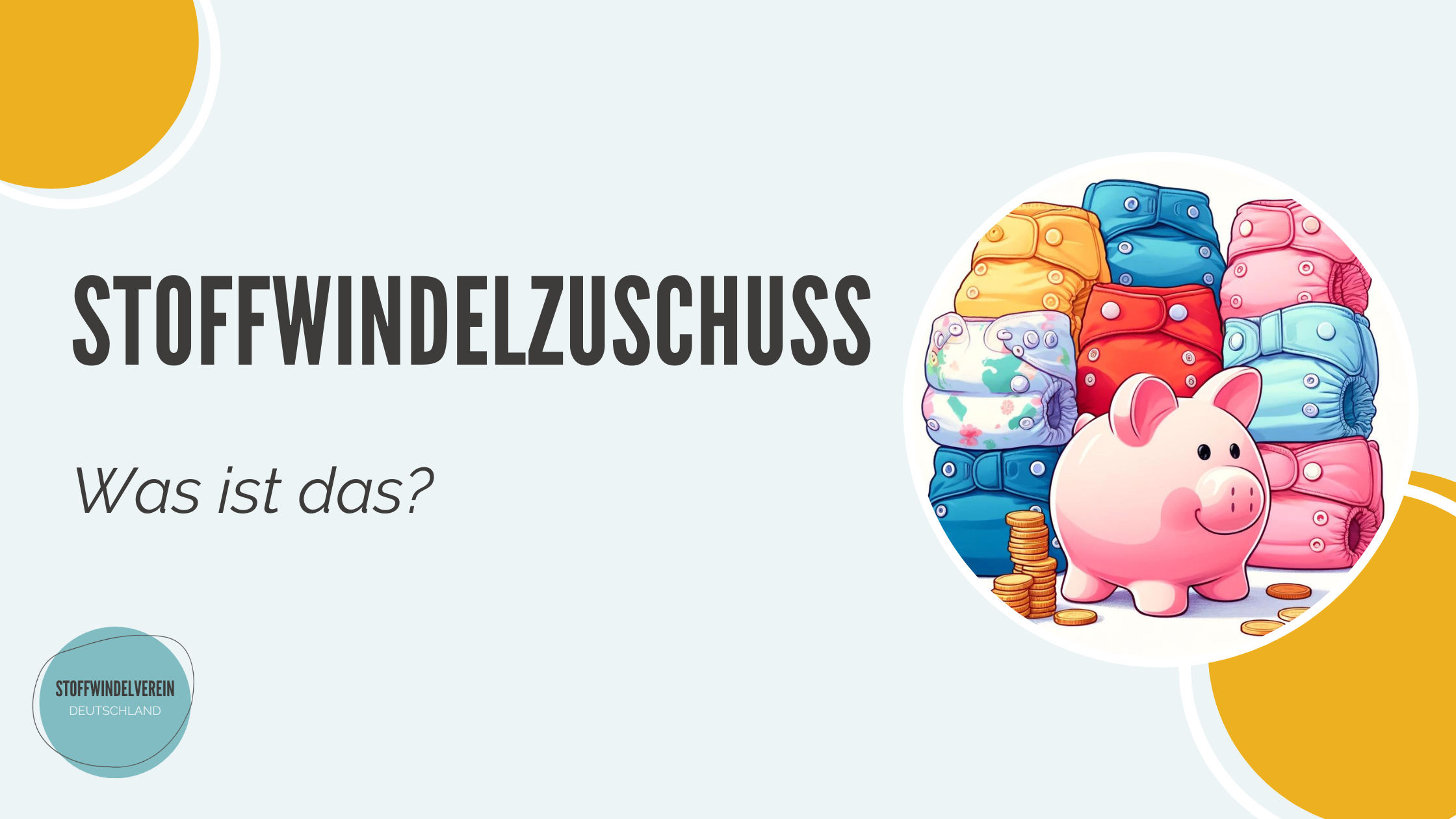 Stoffwindelzuschuss – Was ist das?