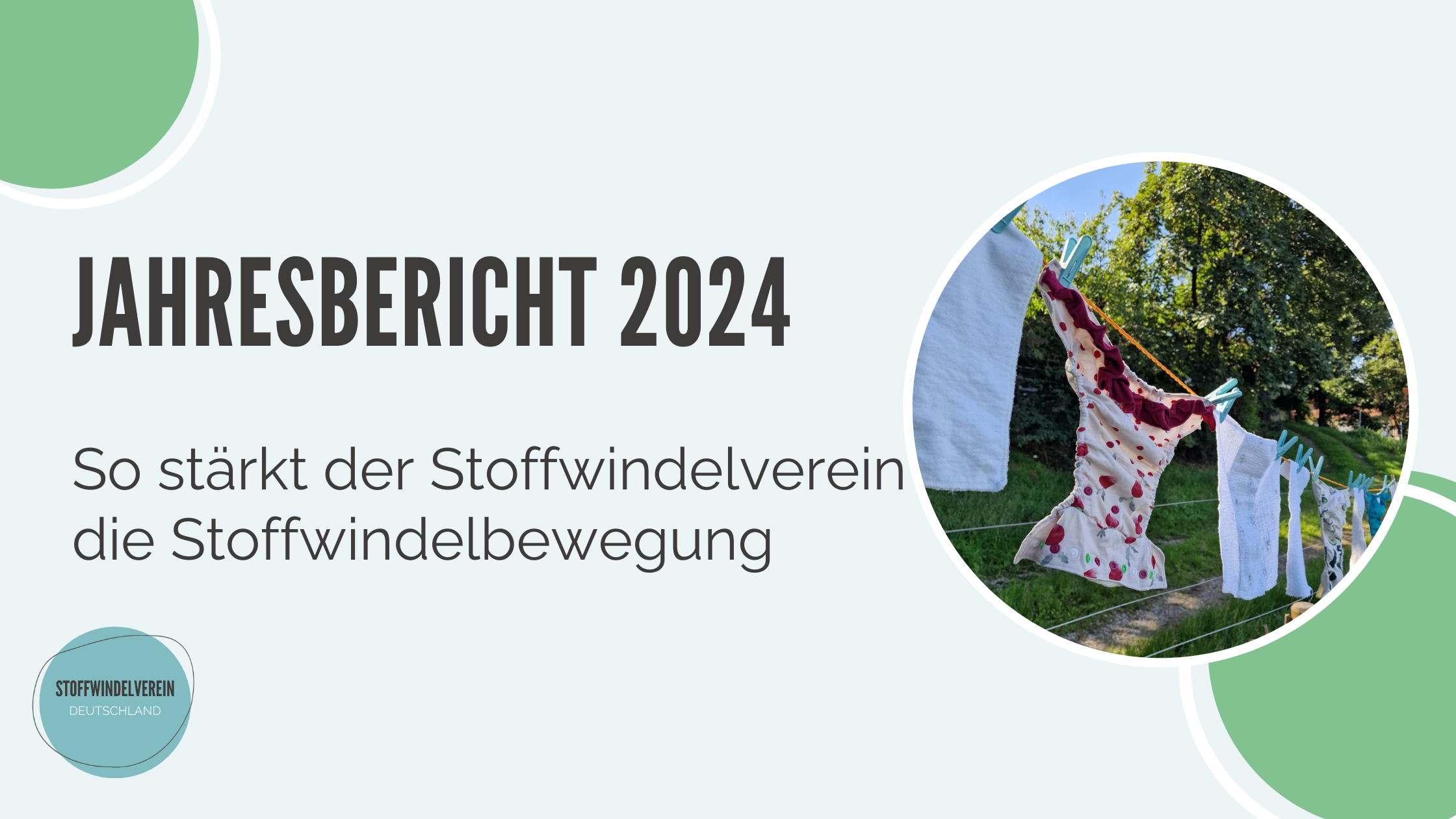 Jahresbericht 2024: So stärkt der Stoffwindelverein die Stoffwindelbewegung
