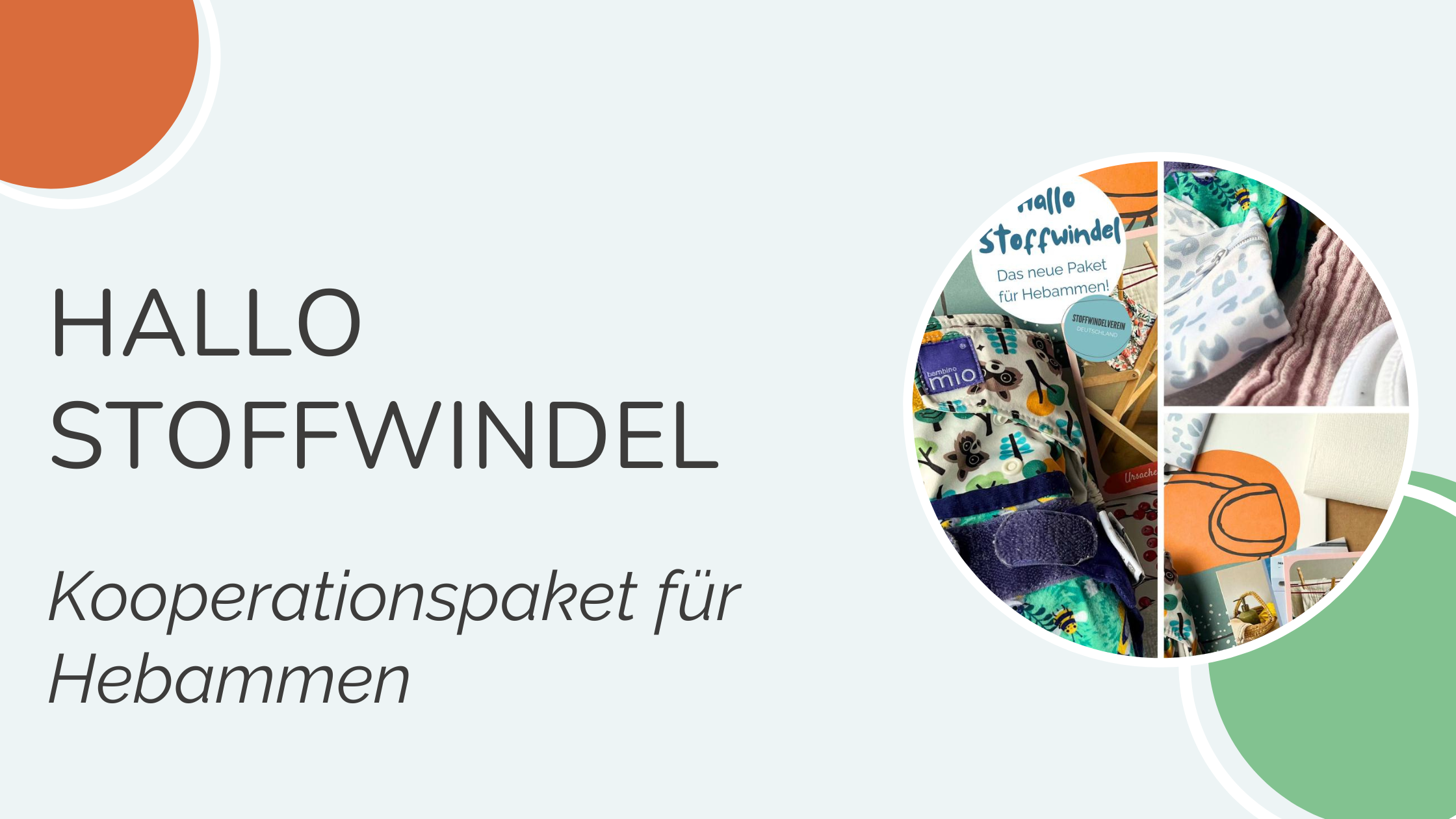 Hallo Stoffwindel – Kooperationspakete für Hebammen