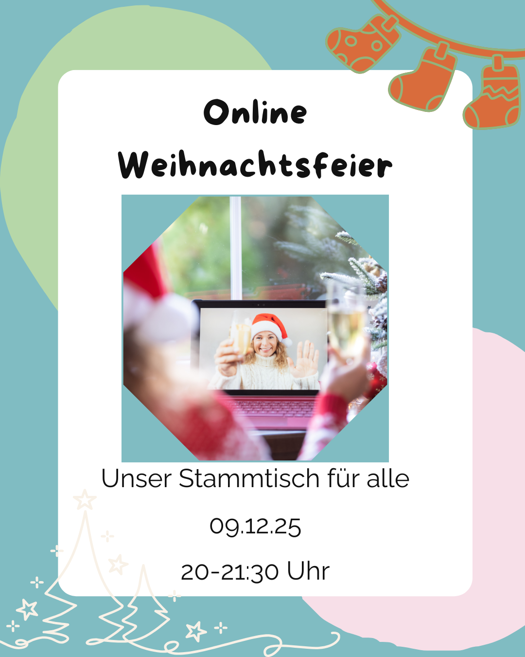 Online Stammtisch Dezember – Weihnachtsfeier